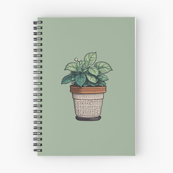 Item preview, Crochet Potted Pothos Plant  designed and sold by natureka.