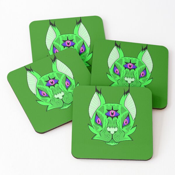 Item preview, The Psychic Beast [Green] designed and sold by Quirkball.