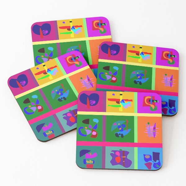 Item preview, A Collection of Nine Abstract Miniatures 26 designed and sold by masabo.