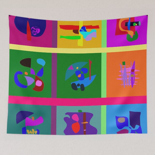 Item preview, A Collection of Nine Abstract Miniatures 26 designed and sold by masabo.