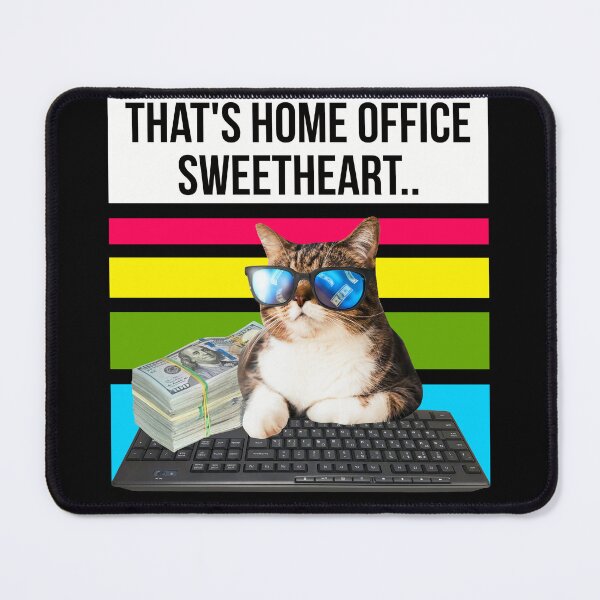 Item preview, Cat in home office designed and sold by AnanakiArt.