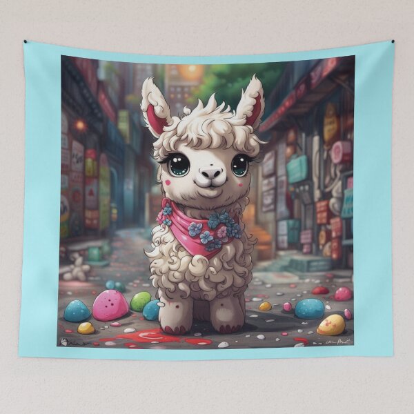Item preview, Party Llama  designed and sold by DreamOfMorpheus.