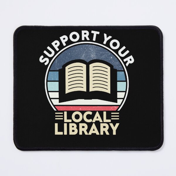 Item preview, Support your local library vintage designed and sold by AdelDa19.