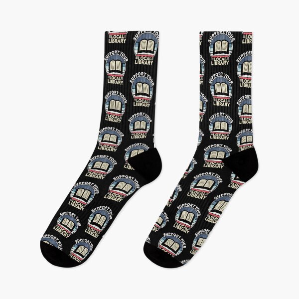 Item preview, Support your local library vintage designed and sold by AdelDa19.