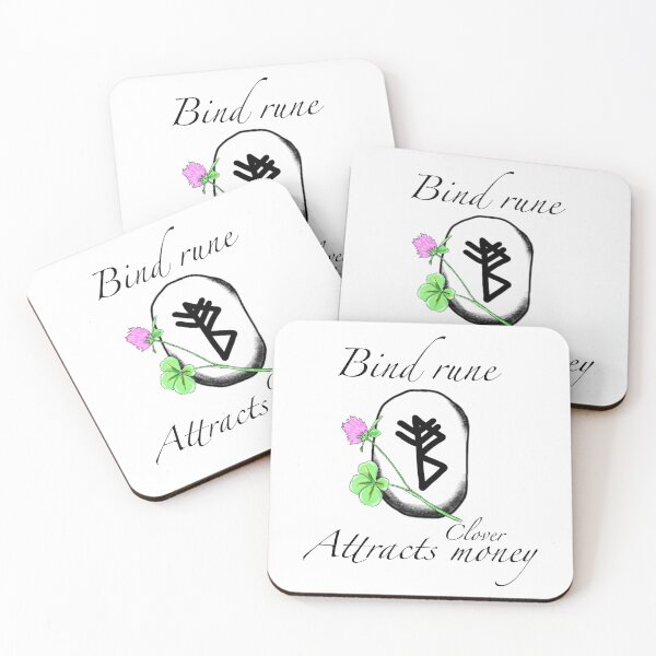 Item preview, Attract money with a bind rune designed and sold by Flowersonstuff.