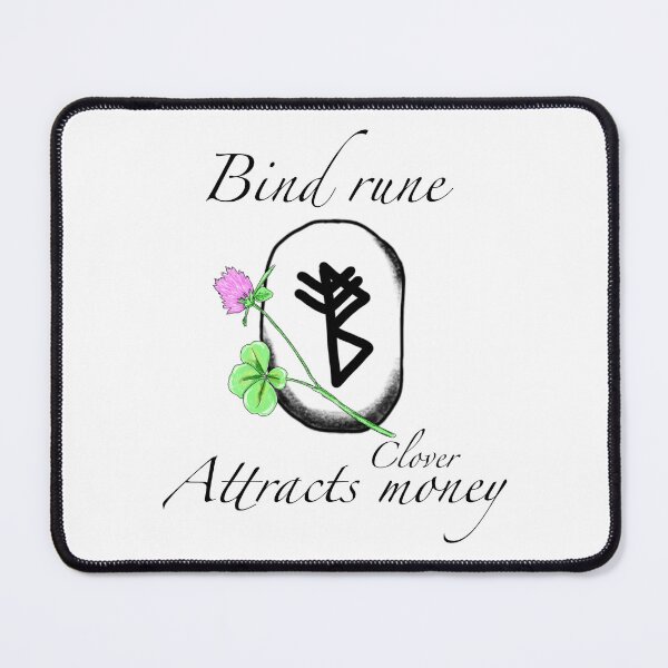 Item preview, Attract money with a bind rune designed and sold by Flowersonstuff.