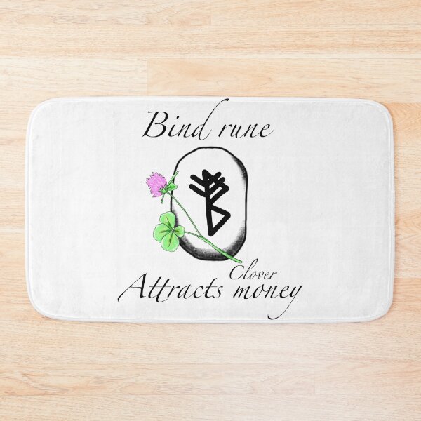 Item preview, Attract money with a bind rune designed and sold by Flowersonstuff.