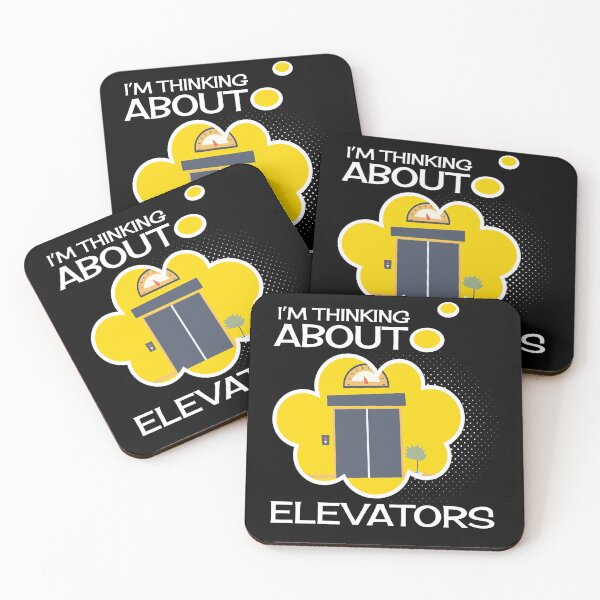 Item preview, Thinking About Elevators Elevator designed and sold by MooonTees.