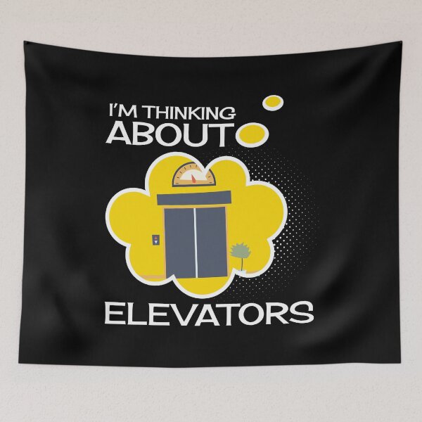 Item preview, Thinking About Elevators Elevator designed and sold by MooonTees.