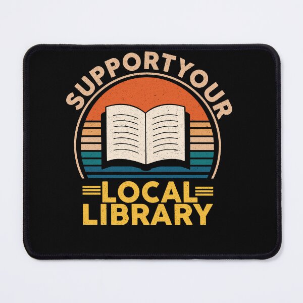 Item preview, Support your local library vintage designed and sold by AdelDa19.