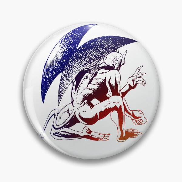 Item preview, The Demon of Wings designed and sold by pilb.