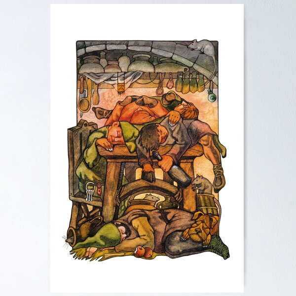 Item preview, After the party, people sleep in the joint designed and sold by natadomnina77.