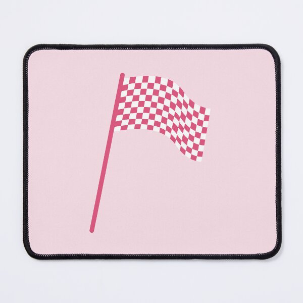 Item preview, Checkered flag pink and white designed and sold by wonderxwander.