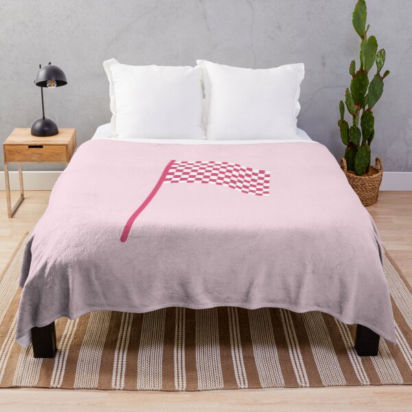 Item preview, Checkered flag pink and white designed and sold by wonderxwander.