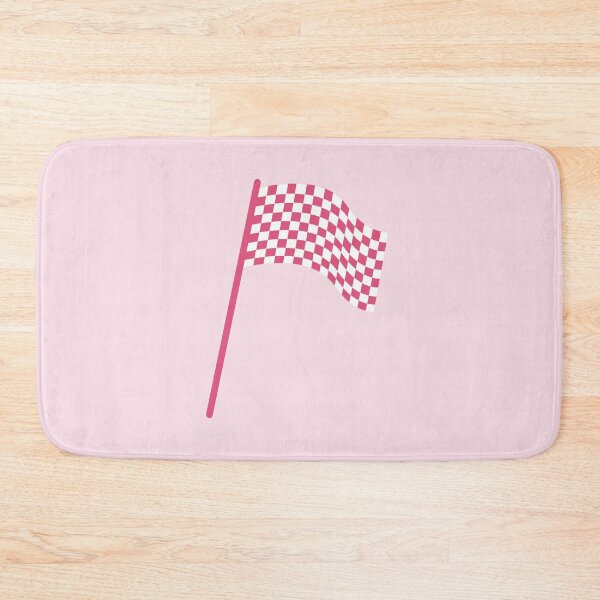 Item preview, Checkered flag pink and white designed and sold by wonderxwander.