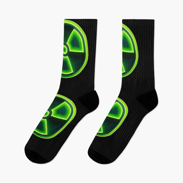 Item preview, Neon Green Radiation Sign designed and sold by FrostyForge.