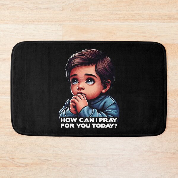 Item preview, How Can I Pray For You Today Little Boy designed and sold by plushism.