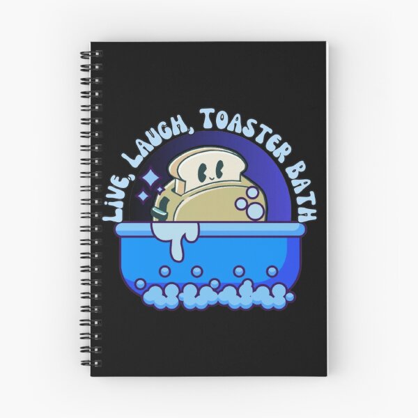 Item preview, Live, Laugh, Toaster Bath - Cool Blue Print designed and sold by TGAL2.