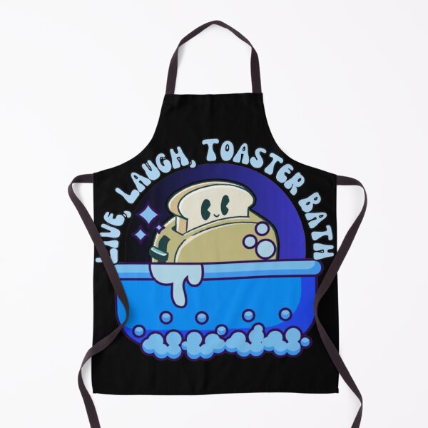 Item preview, Live, Laugh, Toaster Bath - Cool Blue Print designed and sold by TGAL2.