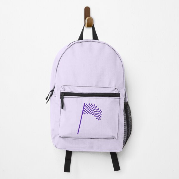 Item preview, Checkered flag purple and white designed and sold by wonderxwander.