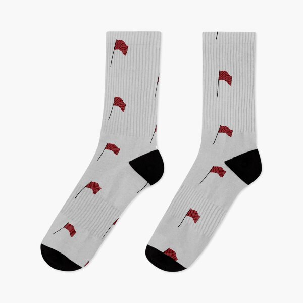 Item preview, Checkered flag black and red designed and sold by wonderxwander.