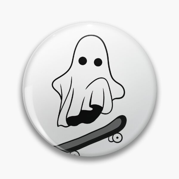 Item preview, Cartoon Ghost Skateboarding designed and sold by sgmcdermott.