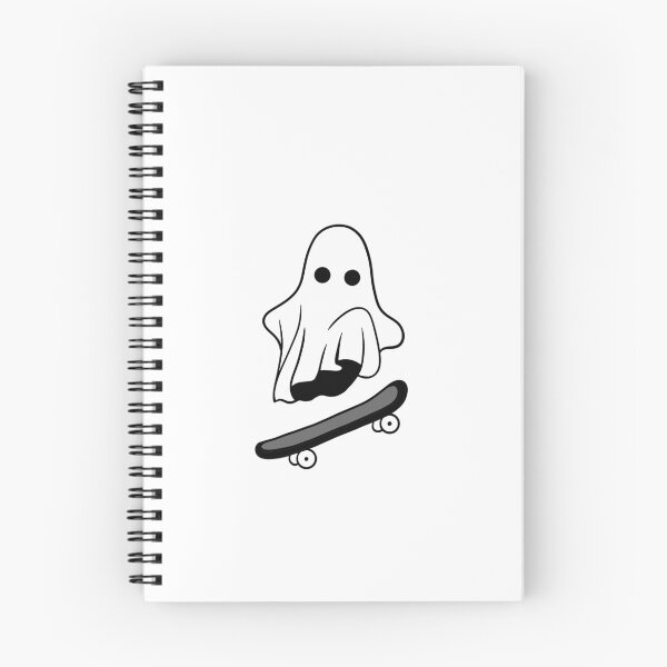 Item preview, Cartoon Ghost Skateboarding designed and sold by sgmcdermott.