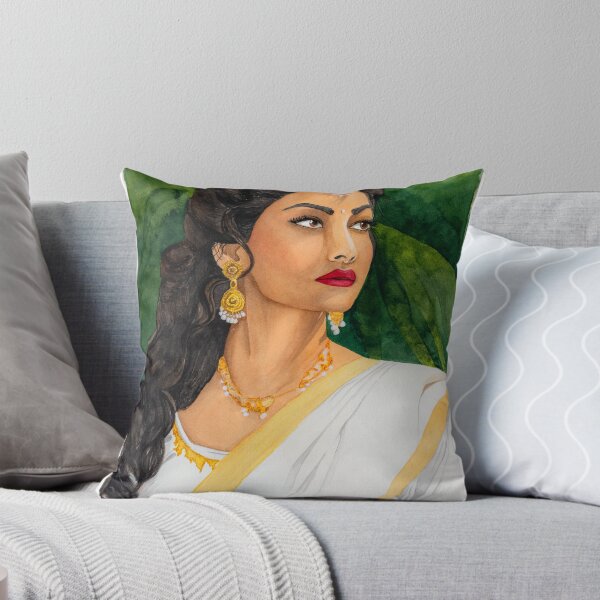Item preview, Maya: South Indian Beauty Art Print designed and sold by NatashaMMenon.