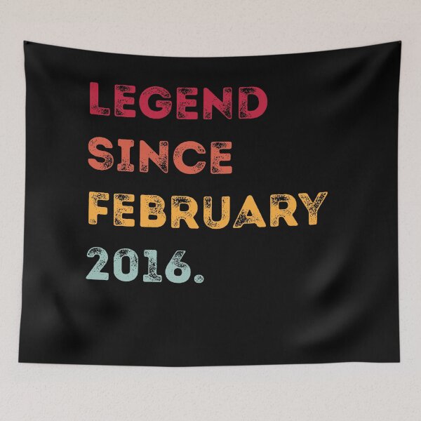 Item preview, Legend Since February 2016 Classic 2016 Vintage Birthday designed and sold by Merchrise.