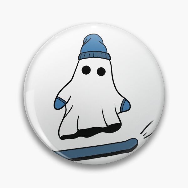 Artikelvorschau, Cartoon-Geist-Snowboarden entworfen und verkauft von sgmcdermott.