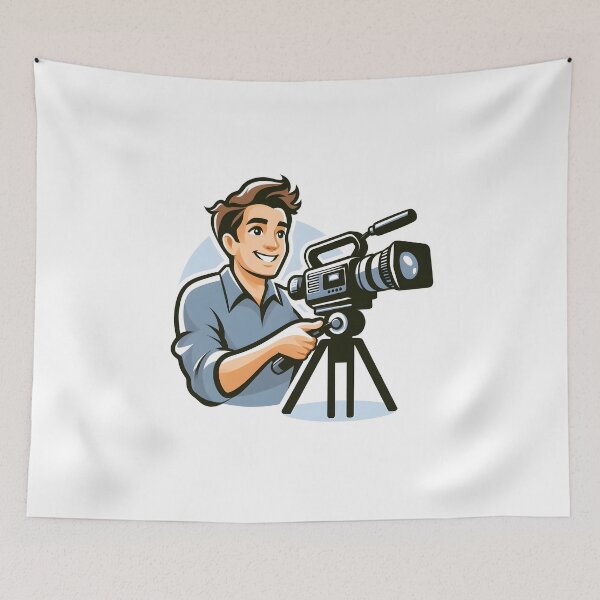 Item preview, I am professional videographer and i am passionate  designed and sold by vectorillus.