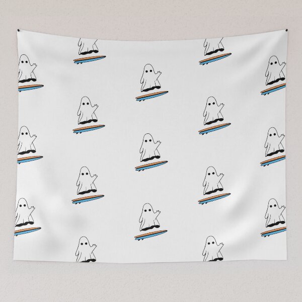 Item preview, Cartoon Ghost Surfing designed and sold by sgmcdermott.