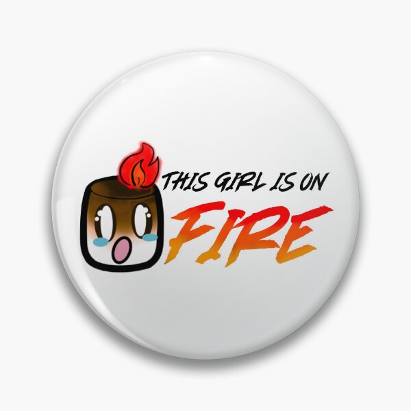 Item preview, On Fire Mallow (black font) designed and sold by SirensCallMerch.