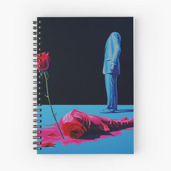 Item preview, the rose, the man, blue 02 designed and sold by Sarfa-art.