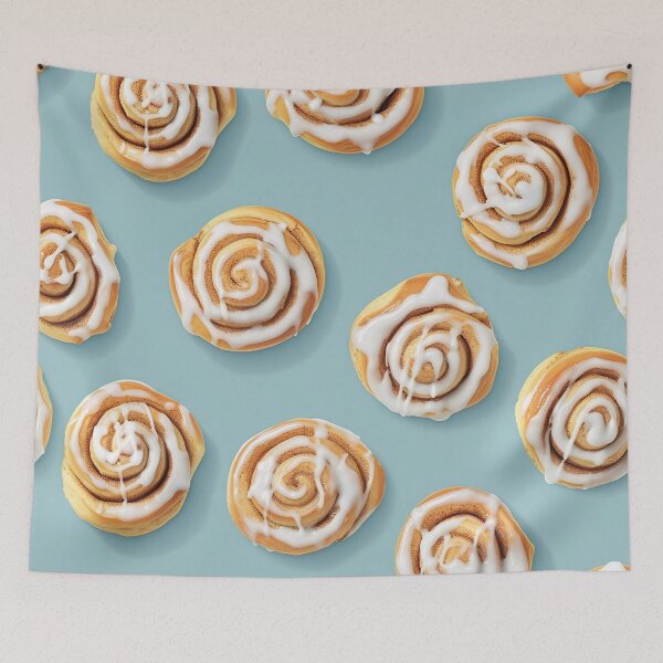 Item preview, Tiled Cinnamon Roll Pattern designed and sold by dcrc.
