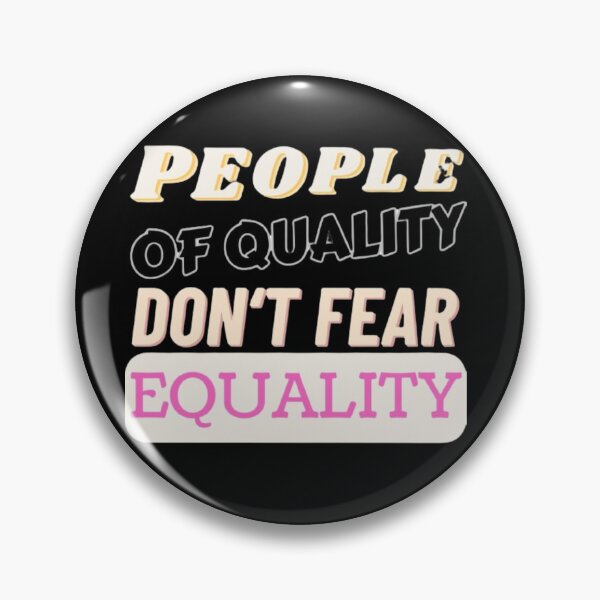 Item preview, People Of Quality Don't Fear Equality designed and sold by FlowFlex.