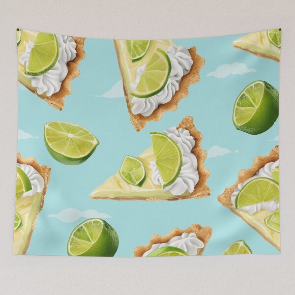 Item preview, Tiled Key Lime Pie Pattern designed and sold by dcrc.