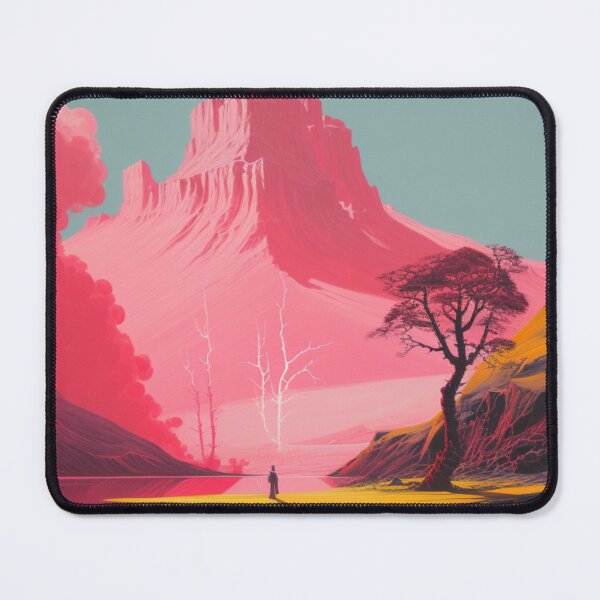 Item preview, landscape, colorful, sun, mountains designed and sold by Sarfa-art.