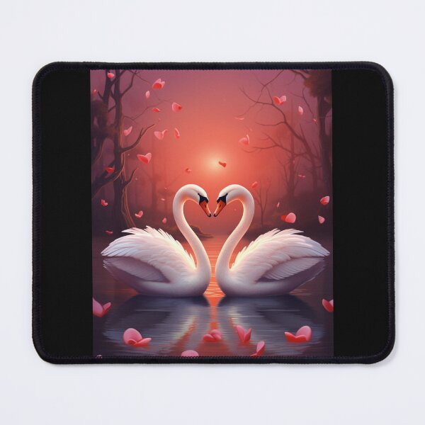 Item preview, Swans in Love: A Valentine's Day Special designed and sold by JLCableStudio.