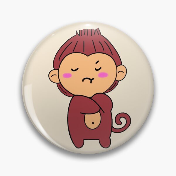 Item preview, a sulky cute monkey designed and sold by monkey-choi.