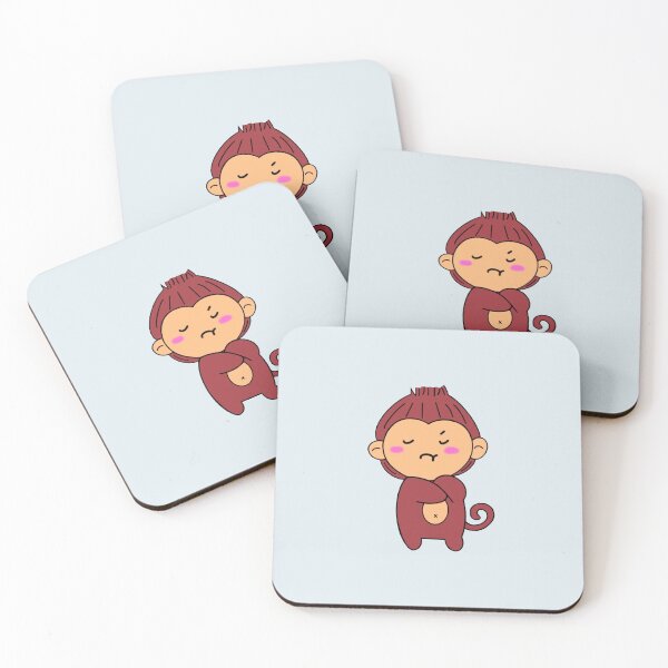 Item preview, a sulky cute monkey designed and sold by monkey-choi.