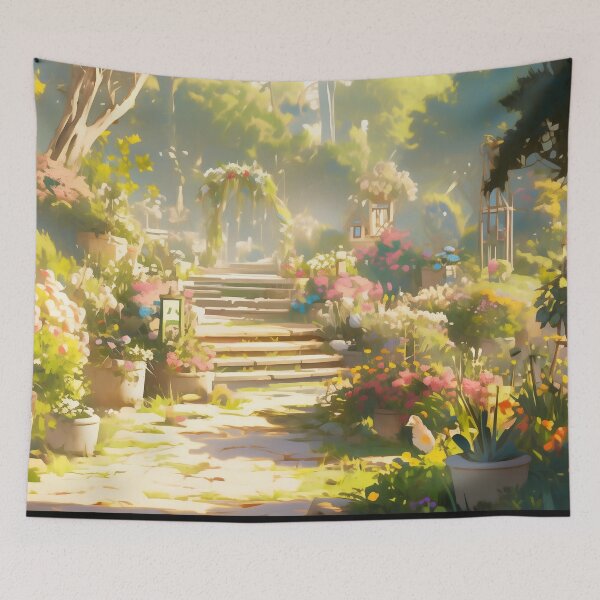 Item preview, Flowers in the garden light designed and sold by smartart42.
