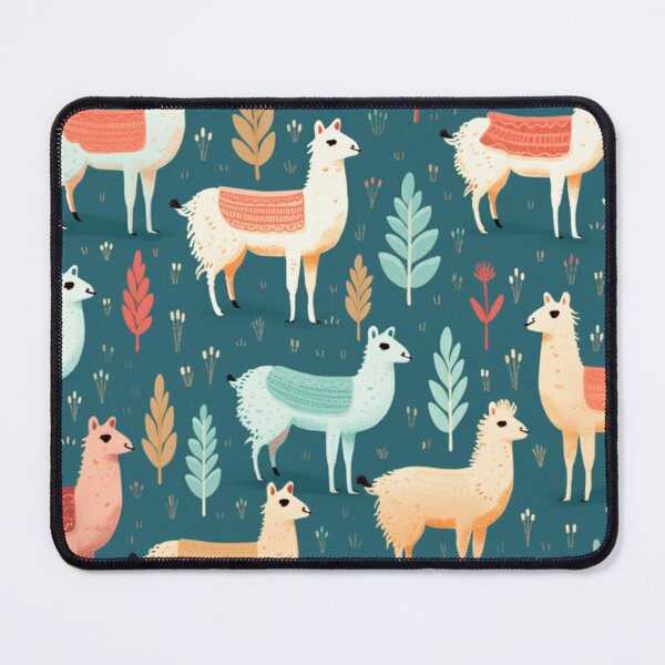 Item preview, Cute pretty lama pattern designed and sold by SmileshareShop.