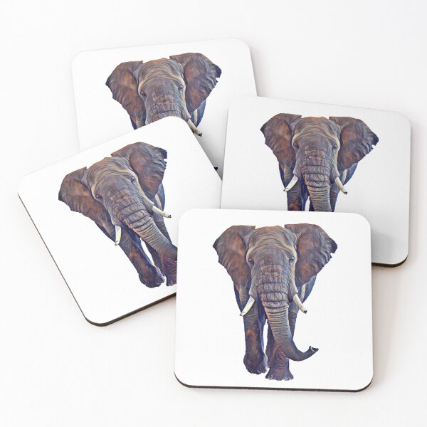 Item preview, African Elephant in Colour designed and sold by rossartstudio.