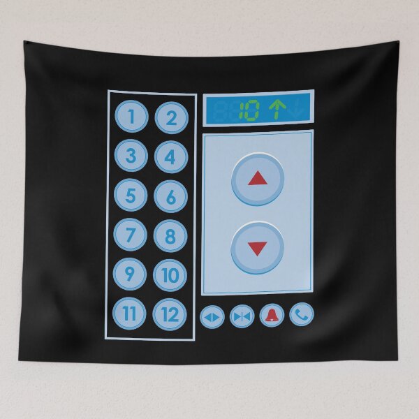 Item preview, Elevator Elevator Buttons Elevator designed and sold by MooonTees.