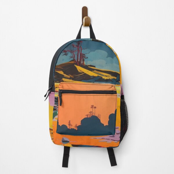 Item preview, landscape, colorful, sun, mountains designed and sold by Sarfa-art.