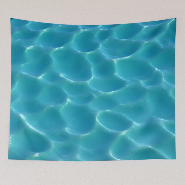 Item preview, Turquoise blue water ripples.Close up view designed and sold by Andrey-Myagkov.