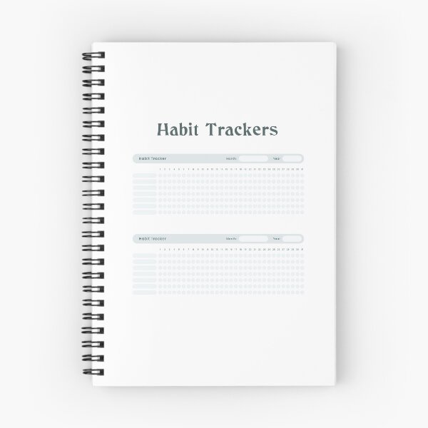 Item preview,  Simple Habit Trackers Pack for Easy Bullet Journaling  designed and sold by celestevolta.