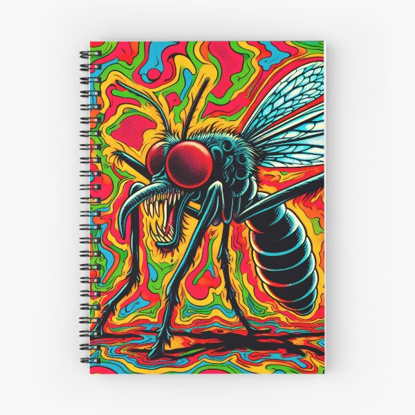 Item preview, Trippy Weird Psychedelic Beastly Mosquito Monster designed and sold by AIPixelMaster.