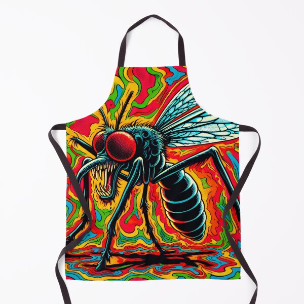 Item preview, Trippy Weird Psychedelic Beastly Mosquito Monster designed and sold by AIPixelMaster.